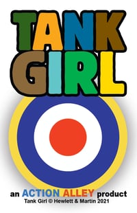 Image 3 of Tank Girl Enamel Pin Badge - Slight Second - Reduced Price