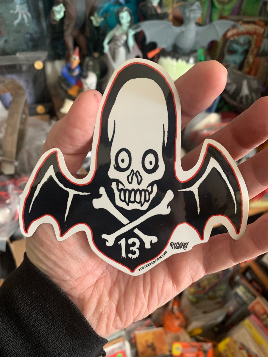 Image of Bat 13 - sticker 