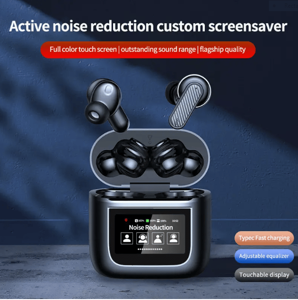 Image of Active Noise Cancellation Wireless Earbuds 