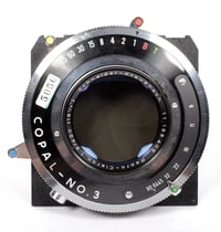 Image 2 of Schneider Repro Claron 420mm F9 Lens in Copal #3 Shutter #5050 covers 11X14+