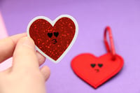 Image 1 of Sticker coeur