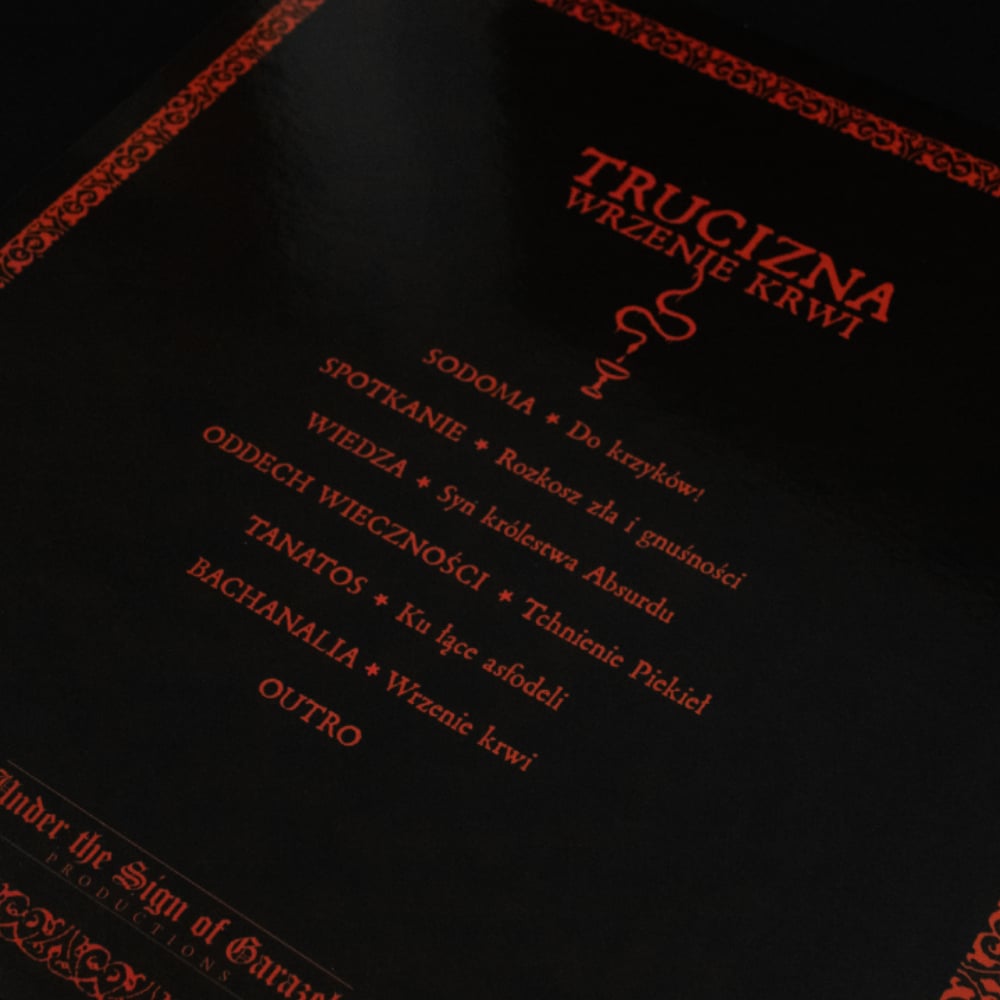 Trucizna "Wrzenie krwi" LP