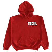 Image 1 of TKIL "TWIO" Hoodie in Red