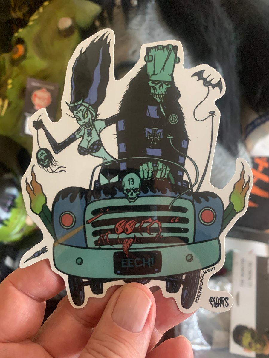 Image of VOODOO STEINS JOY RIDE - STICKER