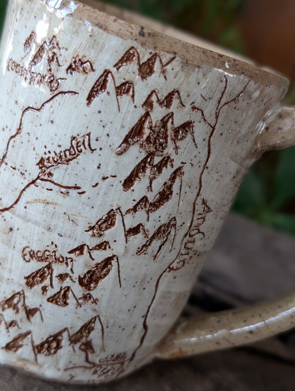 Middle Earth Map Mug #1