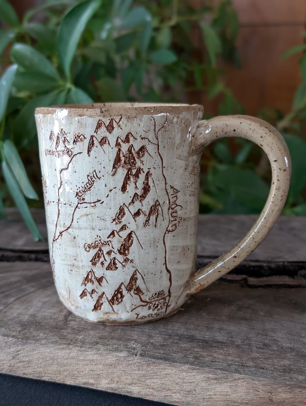 Middle Earth Map Mug #1