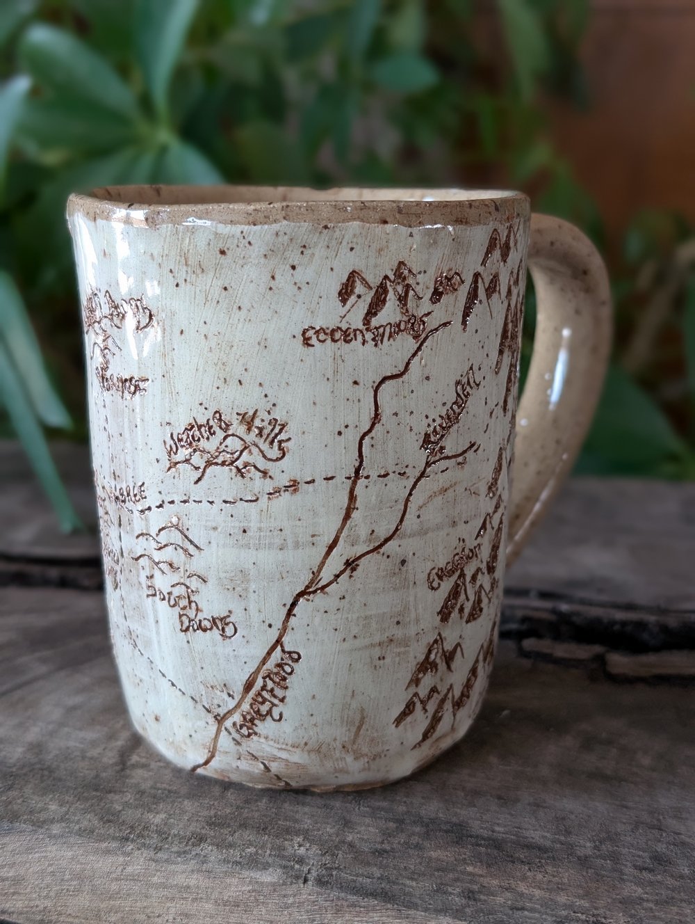 Middle Earth Map Mug #1