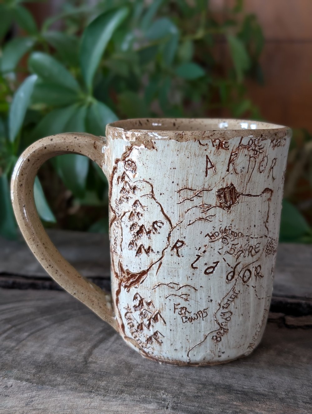 Middle Earth Map Mug #1