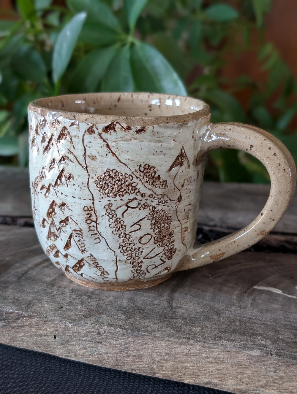 Middle Earth Map Mug #2