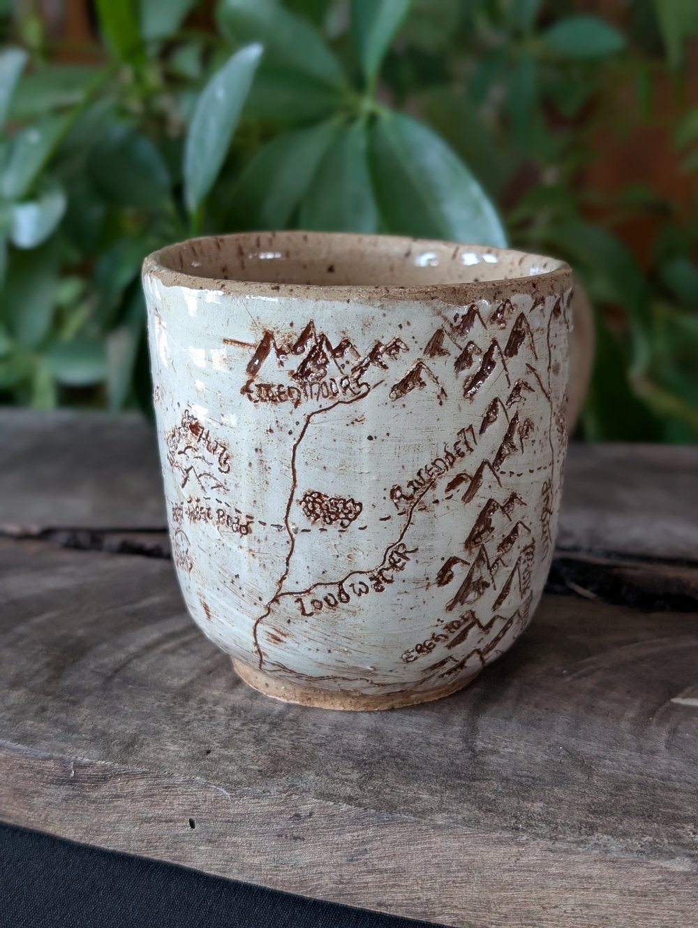 Middle Earth Map Mug #2