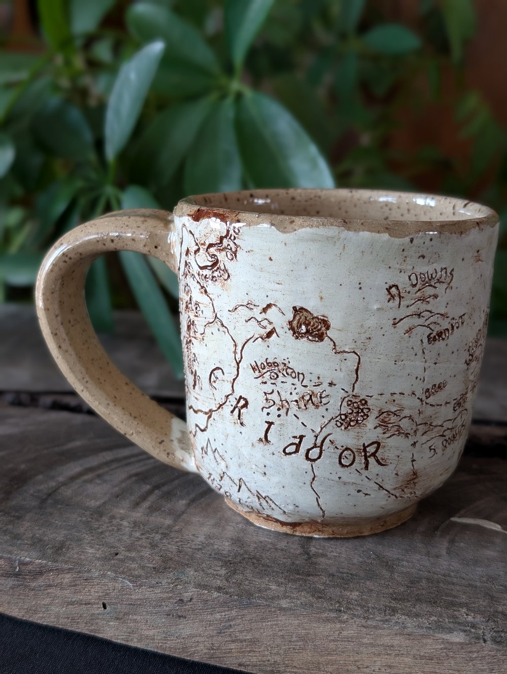 Middle Earth Map Mug #2