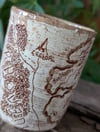 Middle Earth Map Mug #3 (No Handle)