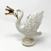 Swan with 22Kt Gold (50% off clearance)