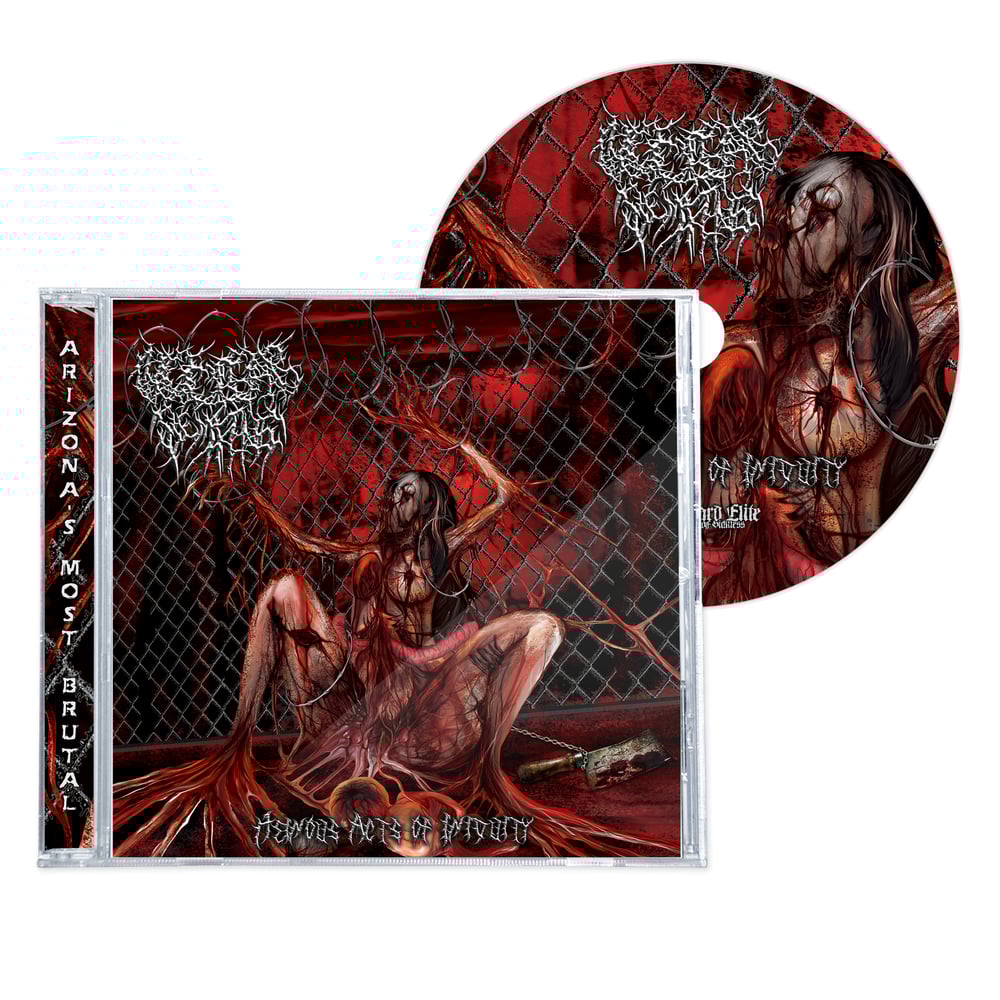 Image of NUCLEAR REMAINS "HEINOUS ACTS OF INIQUITY" CD