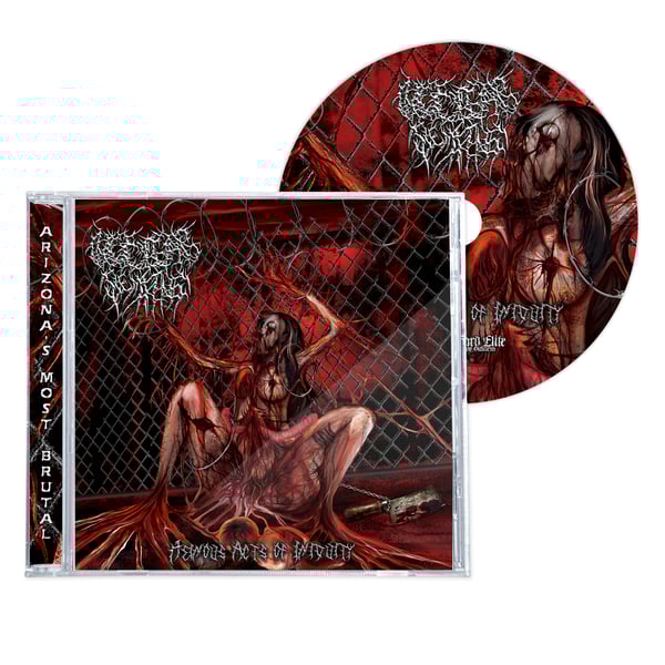 Image of NUCLEAR REMAINS "HEINOUS ACTS OF INIQUITY" CD