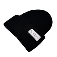 Image 1 of Black Beanie