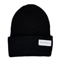 Image 2 of Black Beanie