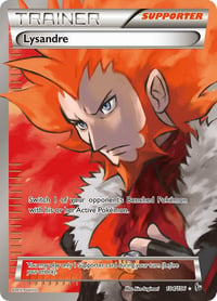 Lysandre (104 Full Art) - XY - Flashfire - Moderately Played