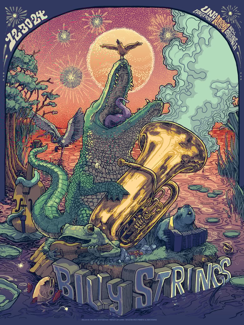 Image of Billy Strings - Dec 30th - NOLA (Paper)