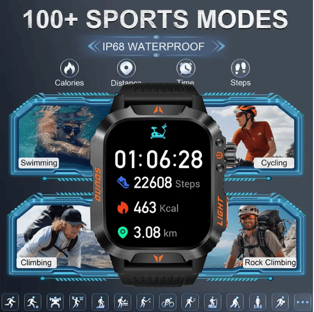 Image of  Skeleton Design Smart Watch