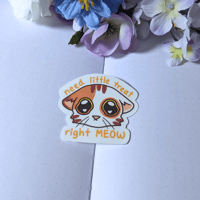 Image 1 of Need Little Treat Sticker