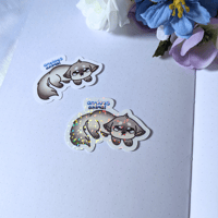 Image 1 of Anxious Animal Sticker
