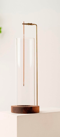 Incense Holder for Sticks with Detachable Glass 