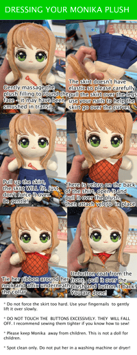 Image 4 of (SHIPS JAN 13)  20CM Monika Plushie