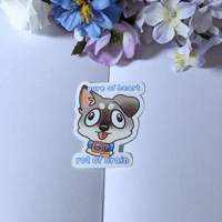Image 1 of Pure of Heart, Rot of Brain Sticker