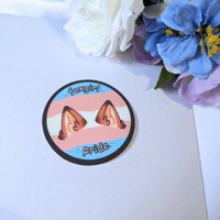 Image 1 of Fox Pride Sticker (Customize your own!)