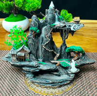 Mountain Waterfall Incense Burner