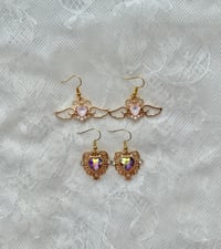 Golden Heart Earrings