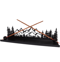 Mountain Forest Metal Incense Holder