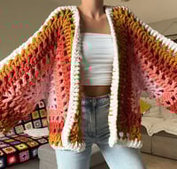 Image 2 of Crochet Cardigan - Multiple Color Options