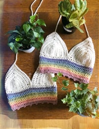 Pastel Rainbow Top