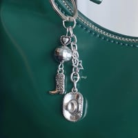 Image 2 of Disco Cowgirl Keychain