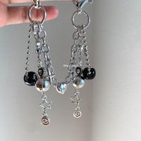 Image 2 of Matching Couple 8 Ball Keychains