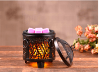 Campfire Wax Warmer,4-in-1 Metal Electric Wax melt Warmer