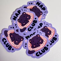 Image 2 of Nap Club Sticker