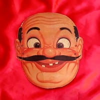 Image 1 of Mario Chef (The Pizza Guy) - Kelloggs Corn Flakes Phoney Faces mask (1954) - cutout