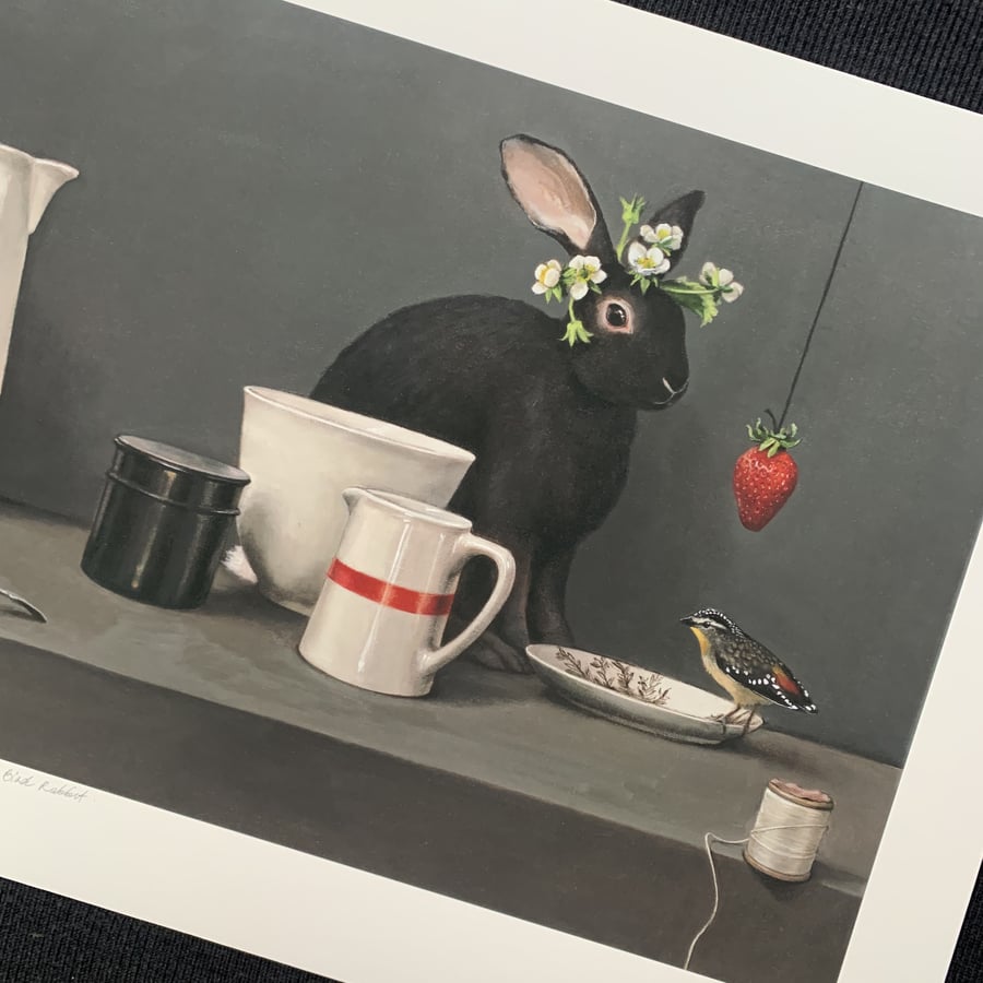 Image of The Black Rabbit Print