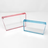 Vintage - A Pair Of Acrylic Picture Frames