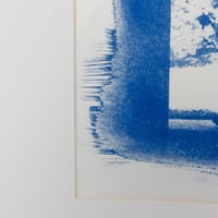 Image 4 of Couple on a Bench Cyanotype Print
