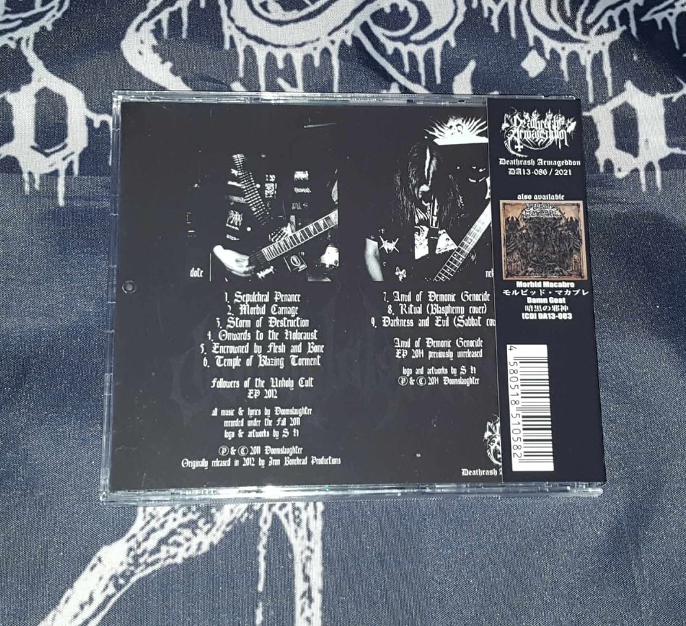 Doomslaughter - Followers of the unholy cult + Anvil of Demonic Genocide - CD