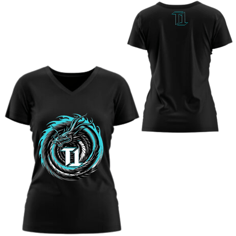 Image of T1D Dragon V-Neck