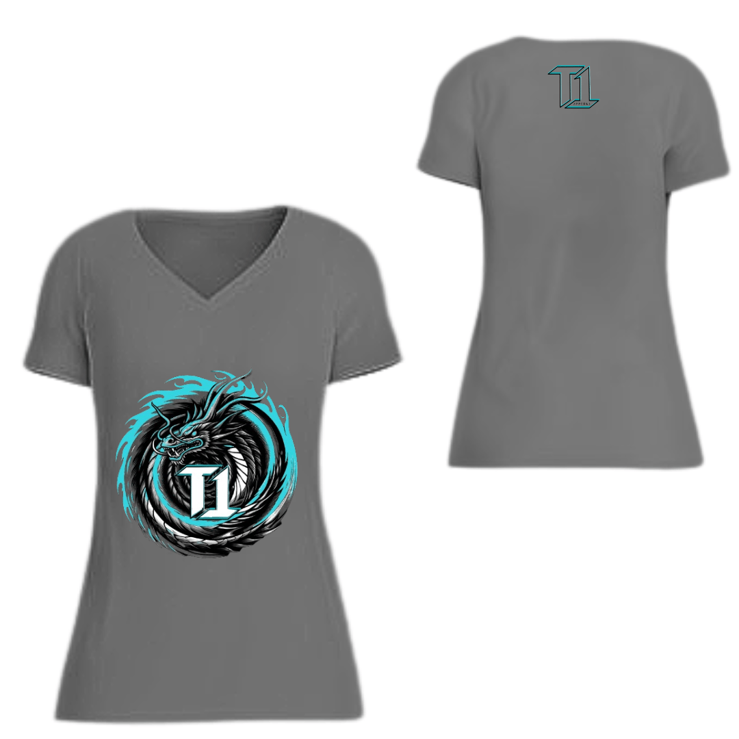 Image of T1D Dragon V-Neck