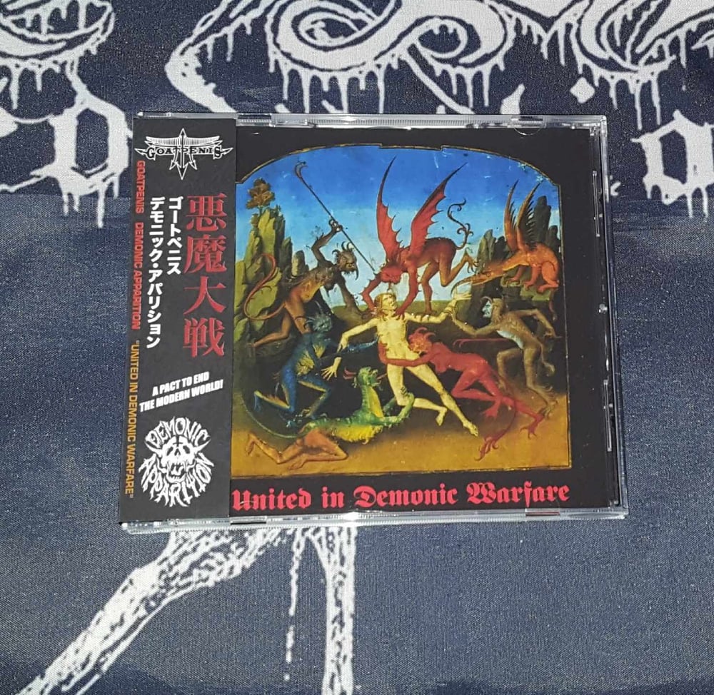 Goatpenis / Demonic Apparition - United in Demonic Warfare - Split - CD