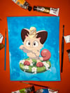 Meowth (Painting)