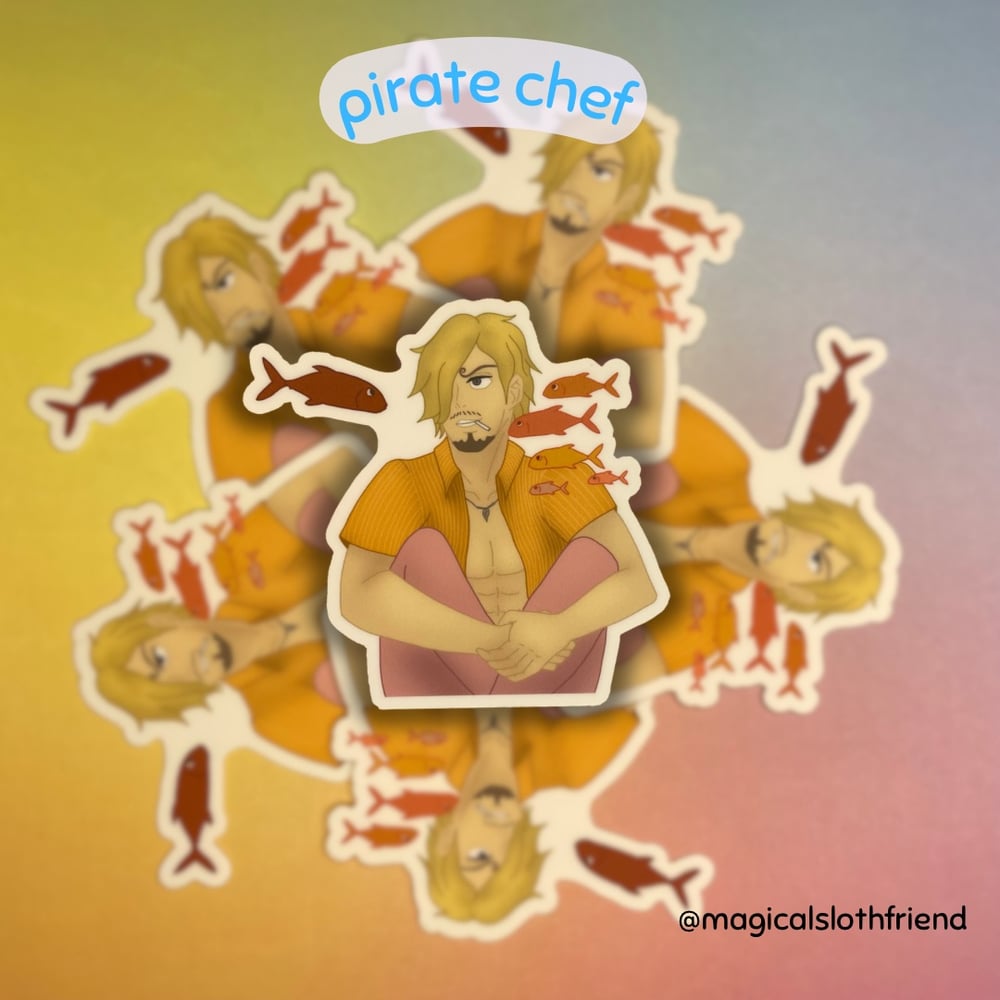 Image of pirate crew stickers