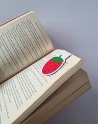 Image 3 of Kawaii Strawberry Magnetic Bookmark